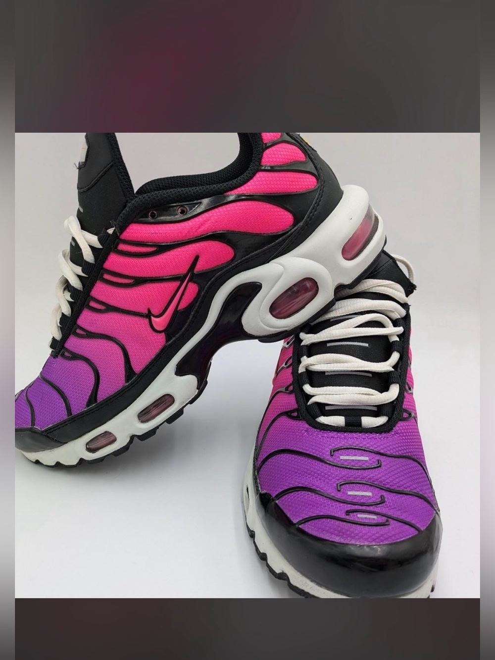 Nike Air Max Plus "Dusk" (Women's), a vibrant sneaker